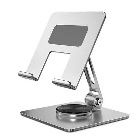 Universal 360° Telefonstativ – Aluminiumlegering Skrivbordshållare med laddningsåtkomst och halkfri bas Carvallo