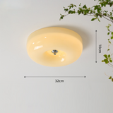 Enkel Rund Taklampa för Sovrum Carvallo