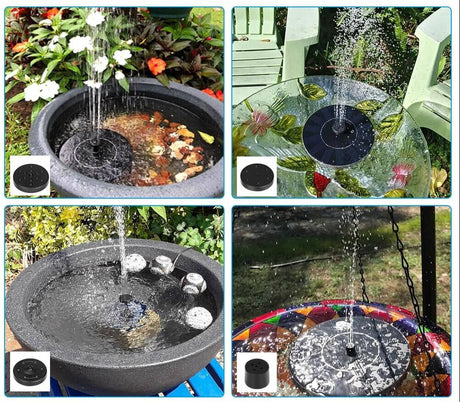 Mini Solar Splash Fountain bellasverige