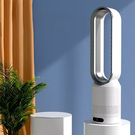 Airpure | 3-i-1 Luftkylare med Luftrenare | Oscillation och Touch LED Carvallo