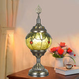 Vintage turkisk emalj järn bordslampa – tidlös One-Light Design MILA Sverige