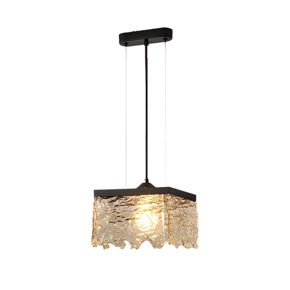 1/2-Ljus Glas 3-Stegs Dimbara Krona Lampa Matrum Belysning Carvallo