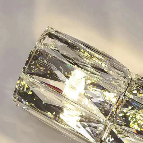 NovaGlow – Modern skiktad vägglampa med reflekterande yta detaljer Carvallo