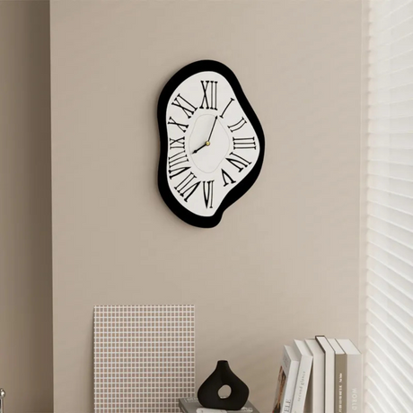 Väggklocka Modern Romerska Siffror Konst Stil Carvallo