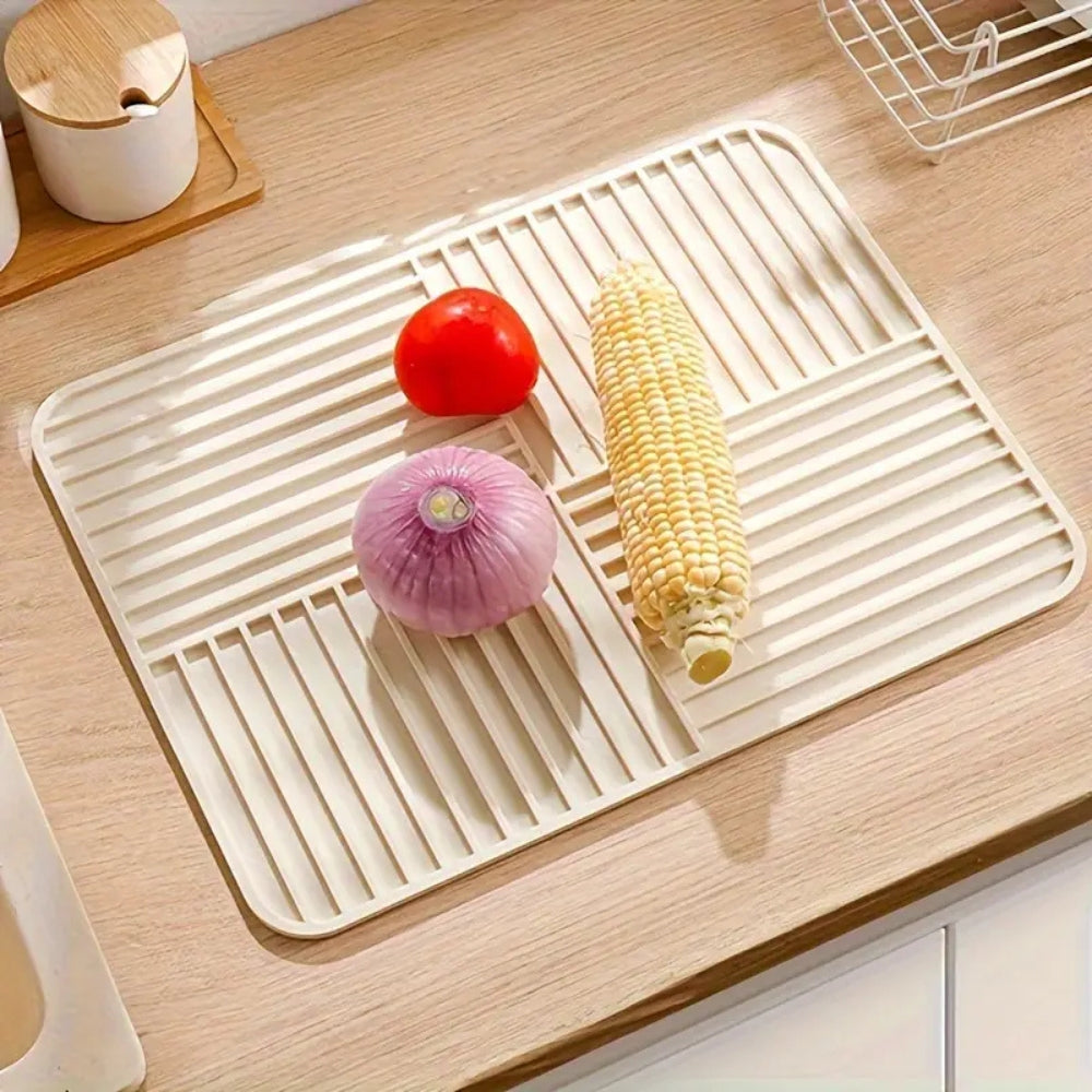 Ribbed Foldable Multipurpose Drying Mat Carvallo