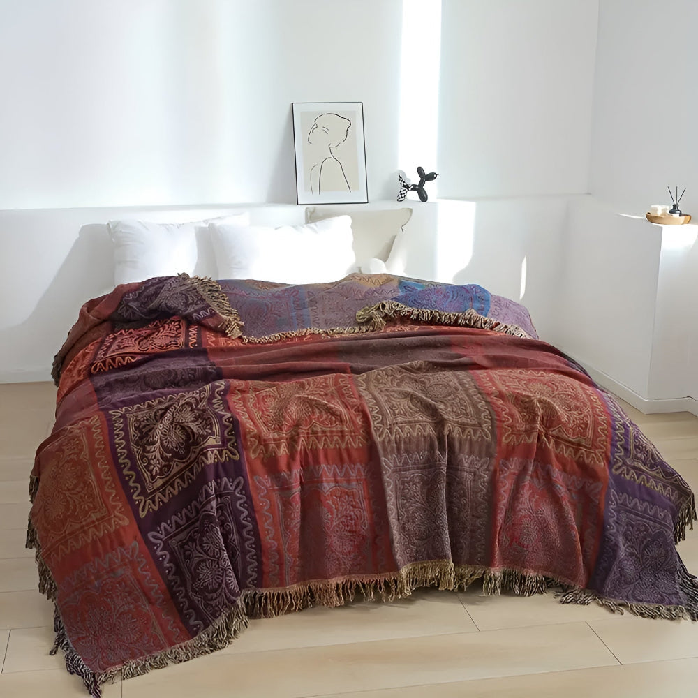 Mandala Fringad Kasttraste Carvallo