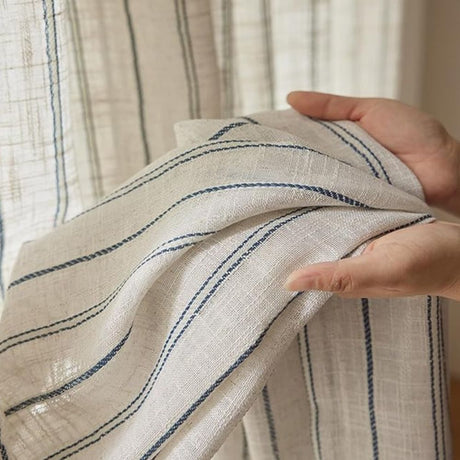 Mjukt Flöde Vertikal Rand Gardin Carvallo