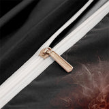 Bomull Duvet Set med Darttavla Mönsterdesign Carvallo