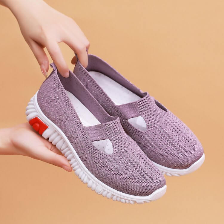 Kvinnors andningsbara bomullssneakers