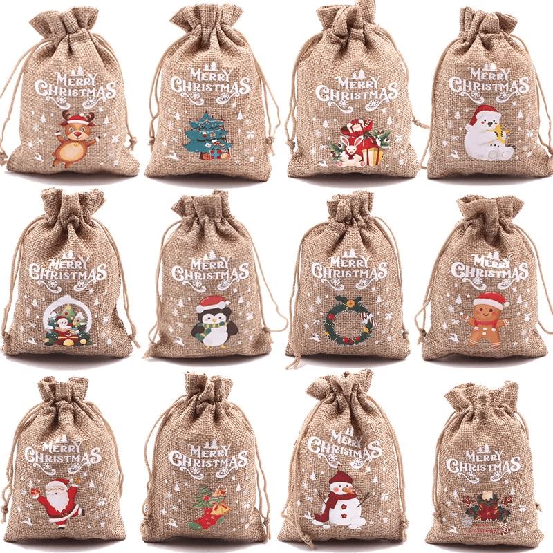 Mysig Julpåse för Julklappar 10x14cm-Jul-BB-Hemnix