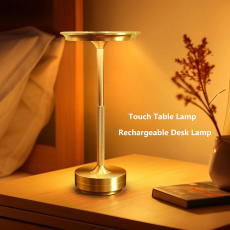 Trådlös Modern Aura Bordslampa - Trådlös Bordslampa med Touchkontroll & Modern Nordisk Design Carvallo