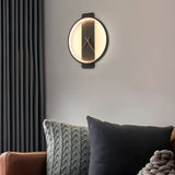TimeLight - Modern justerbar LED-vägglampa i klockform Carvallo