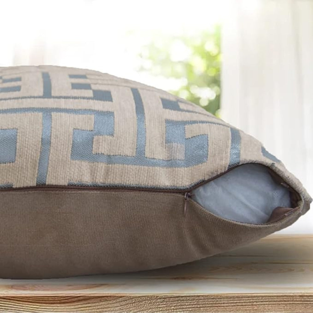 Tidlös Labyrint Mönster Kuddeöverdrag Carvallo