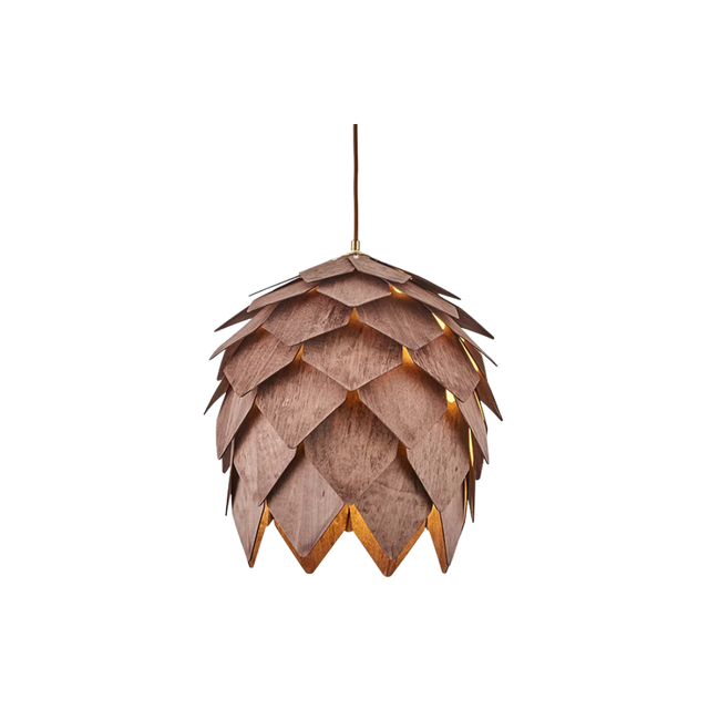 NatureGlow - Klurig naturinspirerad lampa med beröringskontroll för fridfulla rum Carvallo