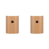 LED vägglampa i trä – Med rörelsesensor & USB | För hall & trappa Carvallo