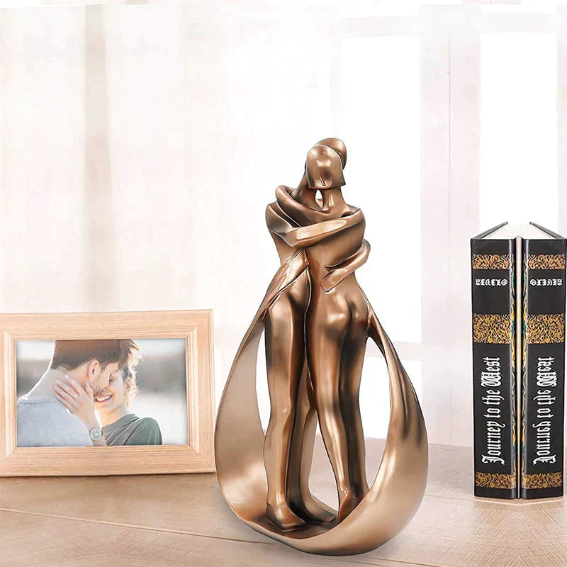 LumiEmbrace – Elegant Skulptur i Harts MILA Sverige