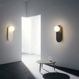 Vägglampa Modern Glasglob Metall Design Carvallo