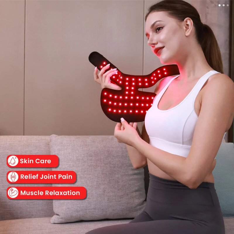 Hudvårdsapparat med rött ljus – Djupläkning för strålande hud MILA Sverige