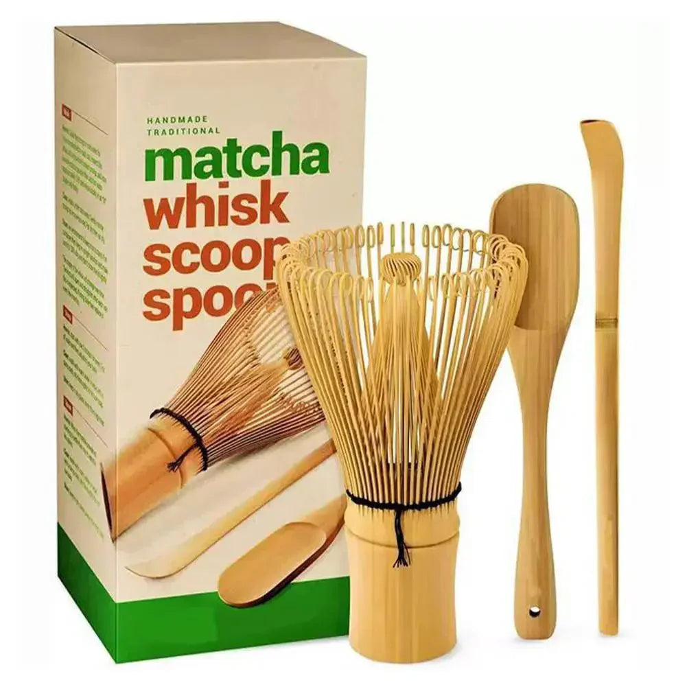 Japanskt Matcha Te Set – Traditionellt Matcha Tillbehör för Perfekt Grönt Té Njutning Carvallo