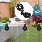 Carvallo | ShadeClips – Den enkla lösningen för säker fäste av skuggnät Carvallo