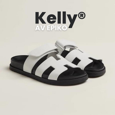 Kelly® Sköna sandaler med mjuk sula-Hemnix-Vit-35-Hemnix