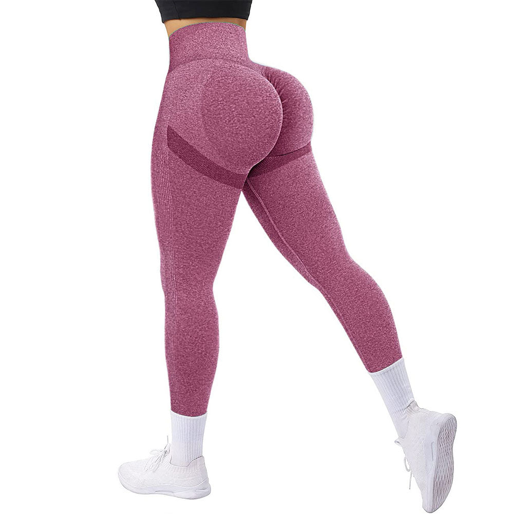 Bekväma Push Up Träningstights-Personligt-Fyndhallen-Gammeldags Rosa-S-Hemnix