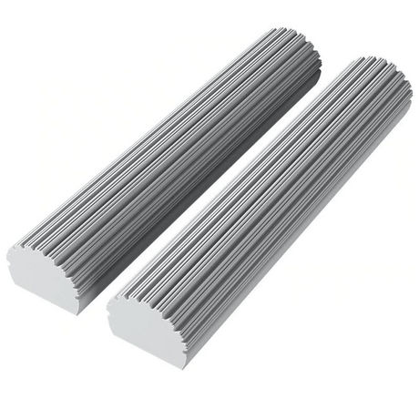 Självpressande Mopp med Teleskopskaft – Hopfällbar Bomullsmopp för Effektiv Golvrengöring & Torkning-fönsterputsare-BB-2 Endast mopphuvuden-Hemnix