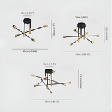 TimelessGlow Light – Retro LED Taklampa Carvallo