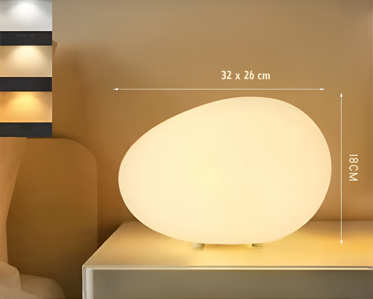 GlowAura Lampa - Samtida Dekorativ Nattljus Carvallo