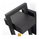 AstraGlow Ljus - Avslappnad utomhusvägglampa med skruvmontering Carvallo