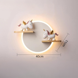 StarryCharm Light - Nordisk Kreativ LED Sänglampa för Barn Carvallo
