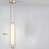 GildedGlow Light - Dekorativ LED-Hänglampa Carvallo