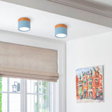 LED Taklampa Modern Flush Mount Cylinder Carvallo