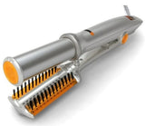 Professionell 2 i 1 roterande järnhårborste Carvallo