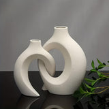 Unity Vase Duo | Modern Abstrakt Keramik Carvallo