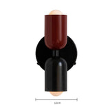 Vägglampa Modern Dubbel Glas Sconce Armatur Carvallo