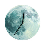 MoonGlow – Glow Dark Moon-inspired wall clock with night lighting Carvallo