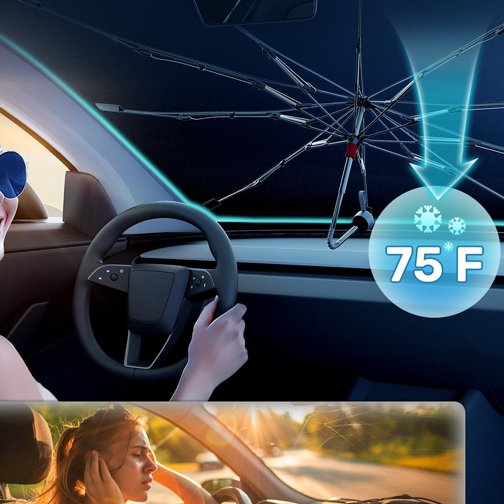 ShadeShield – Framskärm för ultimat UV-skydd och kylning Carvallo