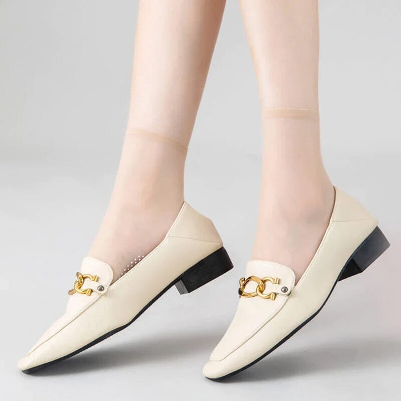 Carvallo | CrystalSocks - Osynliga, halkfria Crystal Silk strumpor Carvallo