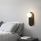 Vägglampa Modern Glasglob Metall Design Carvallo