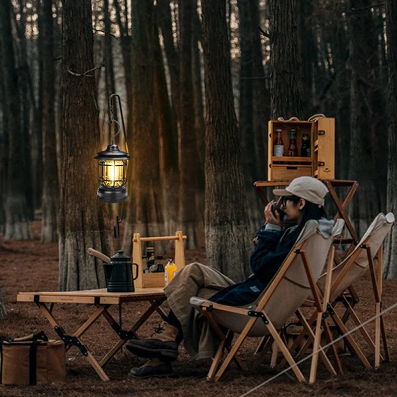 VintaLite – Smart bärbar lampa i vintage-stil Carvallo