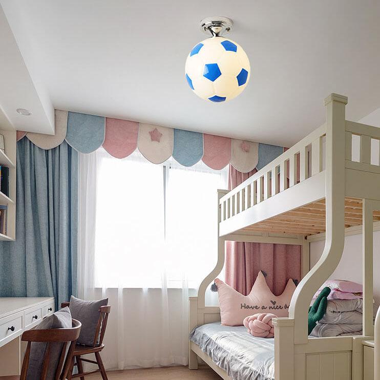 Kreativ taklampa för basket i glas MILA Sverige