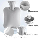 Carvallo – Återfyllningsbar plyschvärmeflaska med höftkudde Carvallo