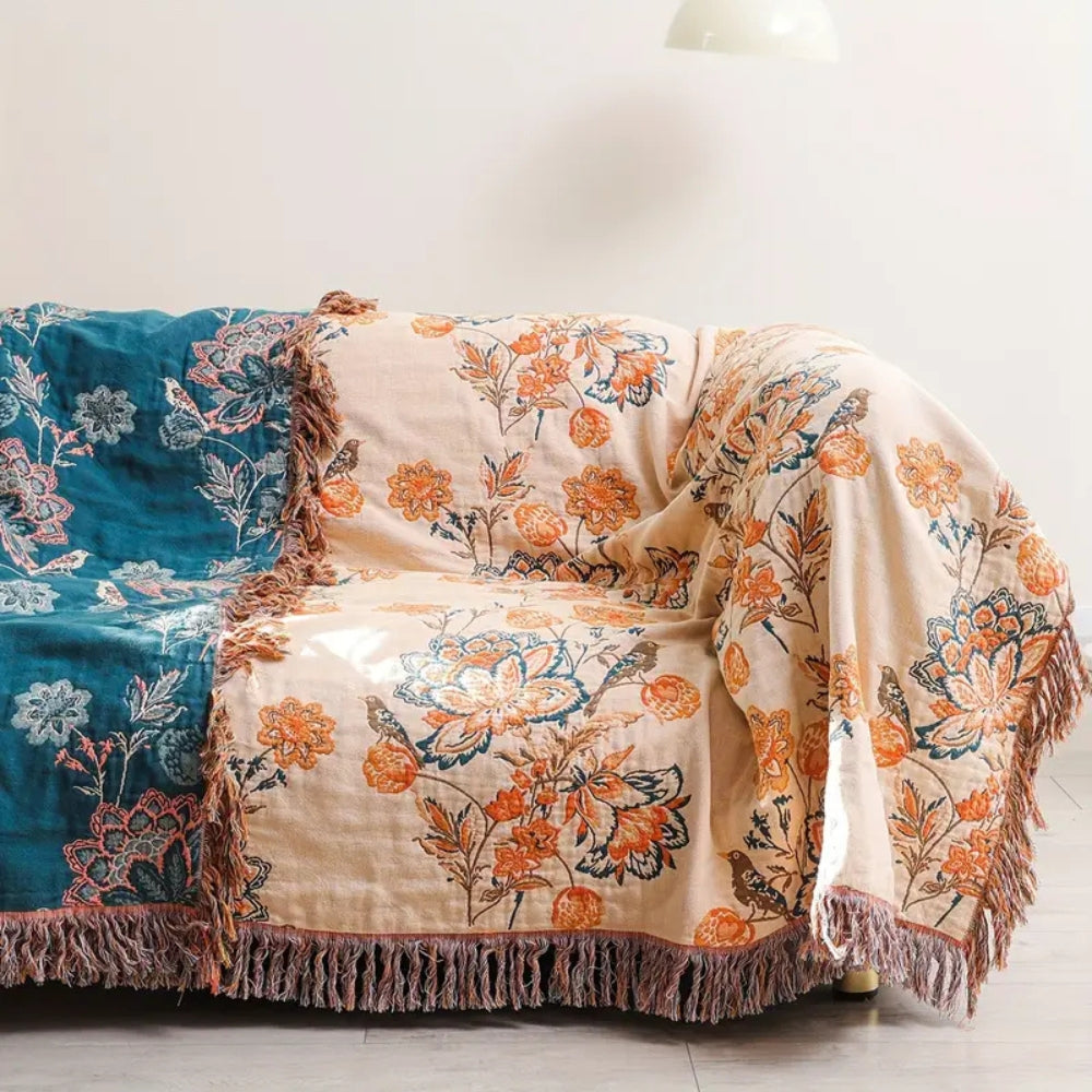 Rustik Cozy Boho Pläd Carvallo