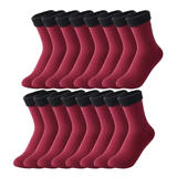 Mjuka Sammet Vintersockor-Vintersockor-BB-8 par-Röd-Hemnix