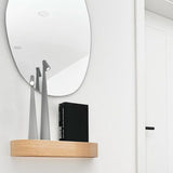 Bordslampa Modern Röd Metall LED Ljus Carvallo