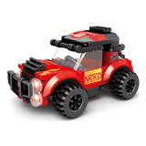 Mini Transportfordon Byggklossar - Bilmodeller-Byggsats-BB-A-Hemnix