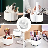 Makeup Organiser | 360° Rotating Förvaringsställ för Sminkbord Carvallo
