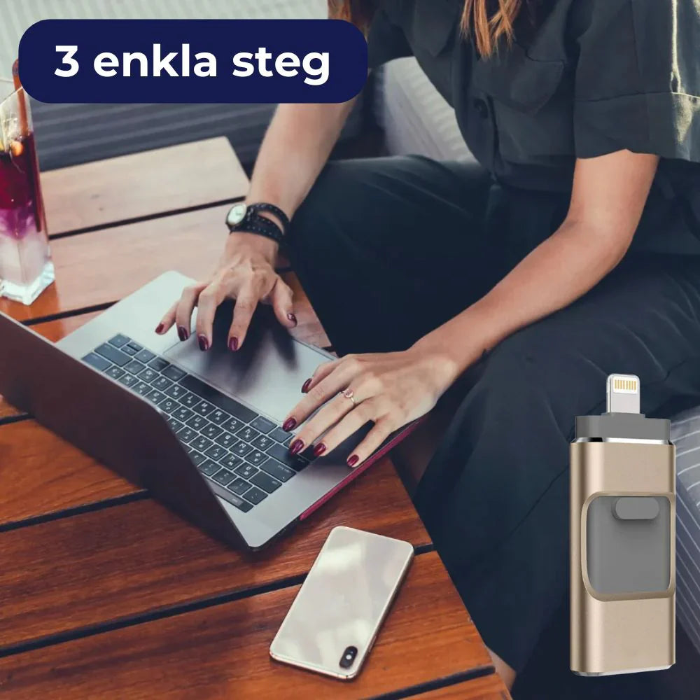 4-i-1 USB Minne - Blixtsnabb Bildöverföring-VaruZ-Hemnix