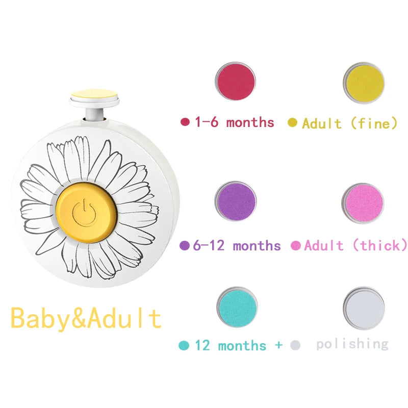 Baby Elektrisk Nagelfil Carvallo